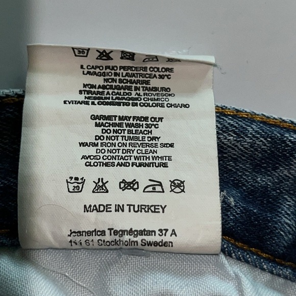 Jeanerica Jeans Eiffel Vintage 97 High Rise Size 27 - Picture 12 of 16